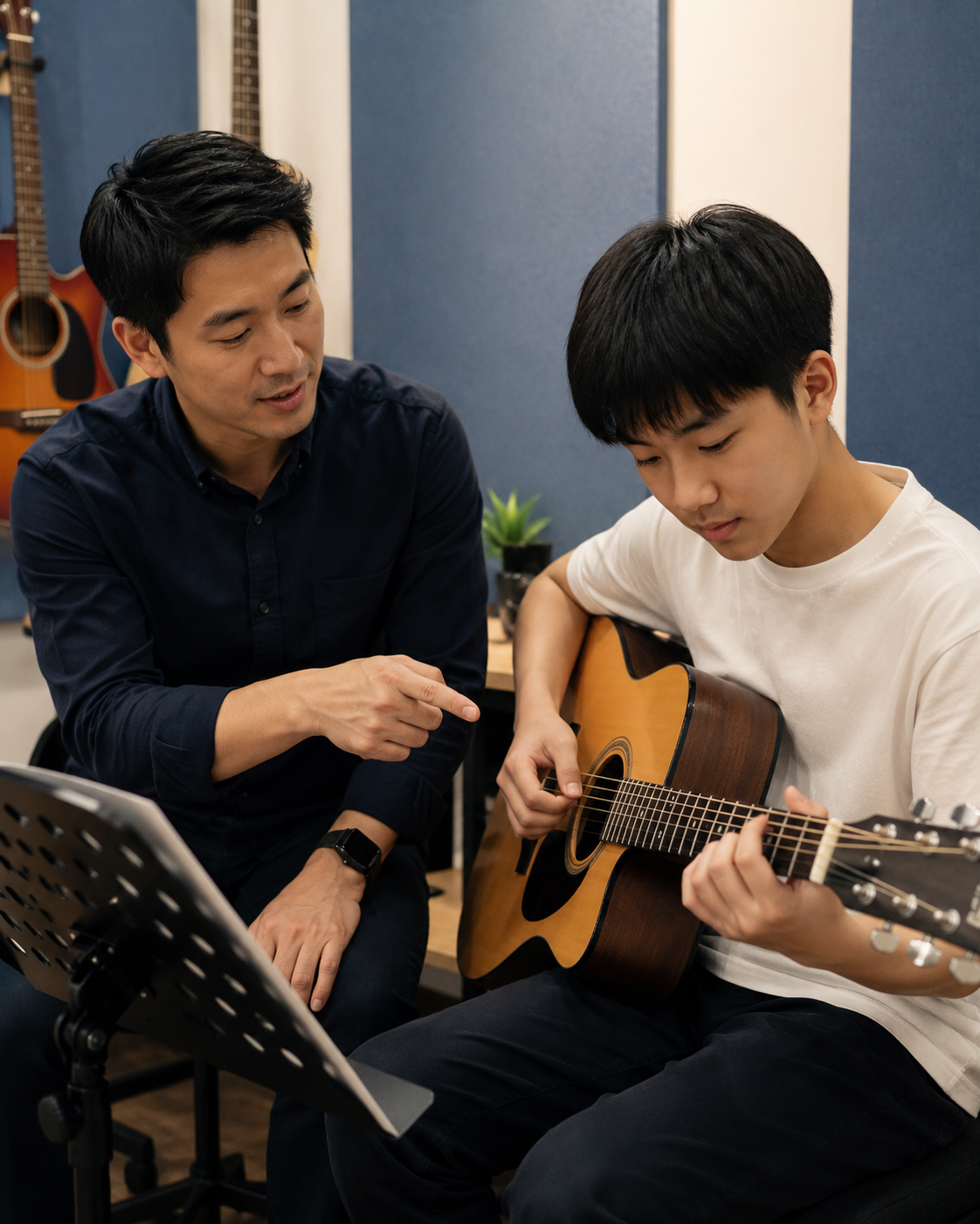 Private One-to-One Guitar Lessons